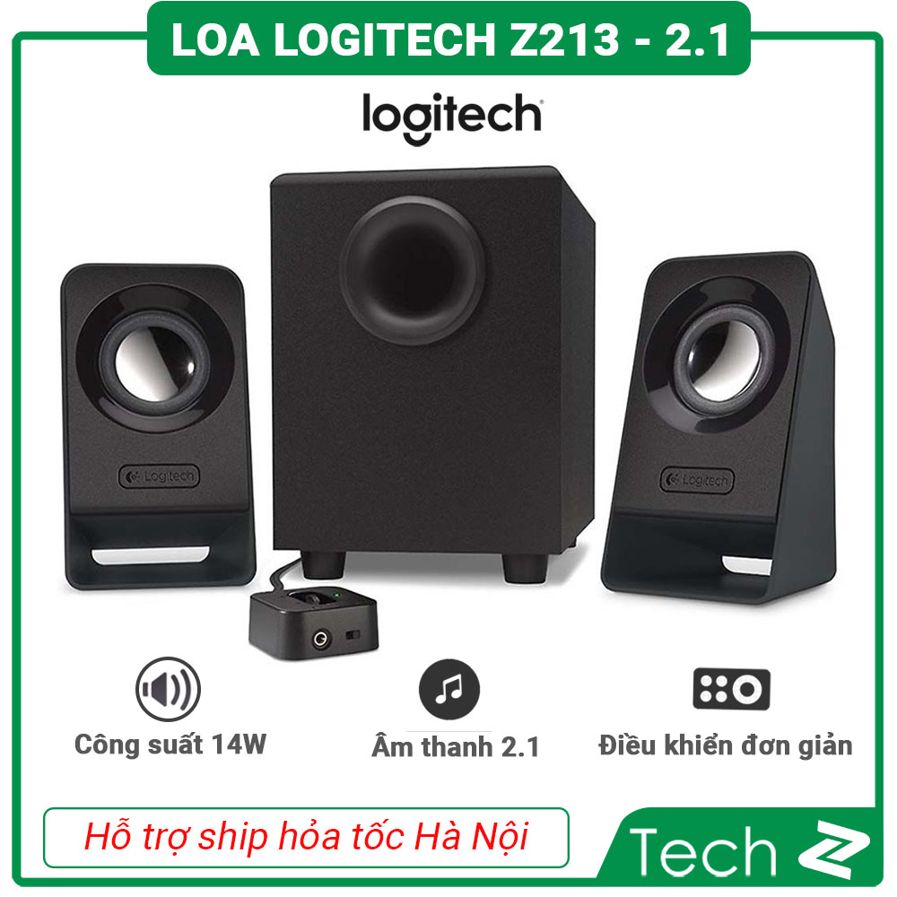 Loa vi tính cao cấp 2.1 LOGITECH Z213