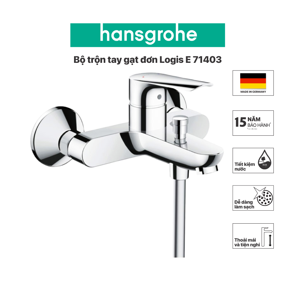 Bộ trộn tay gạt đơn HANSGROHE Logis E 71403