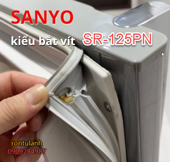 Ron tủ lạnh Sanyo Model SR-125PN (loại bắt vít)