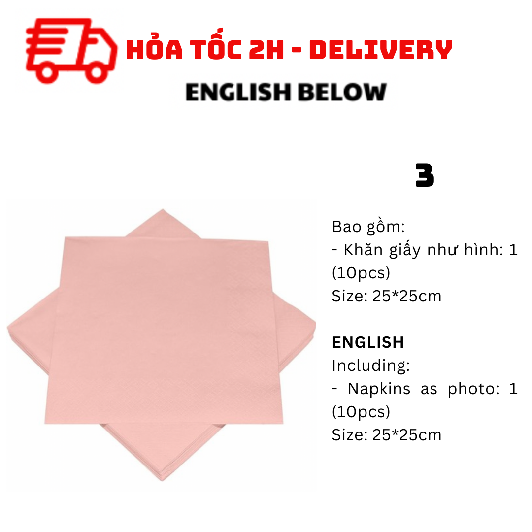 Khăn Giấy Ăn Napkin BBNE65