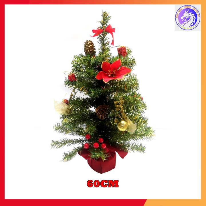 [HCM]Cây Thông Noel Mini Để Bàn Màu Xanh Vàng Trang Trí Lễ Giáng Sinh Siêu Đẹp