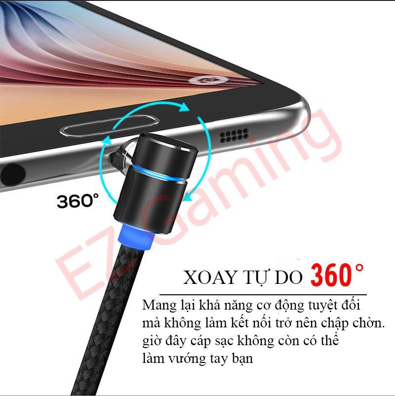 [HCM]1 Đầu cáp sạc nam châm dùng cho cáp TOPK (chọn 1 trong lightning type C micro USB)