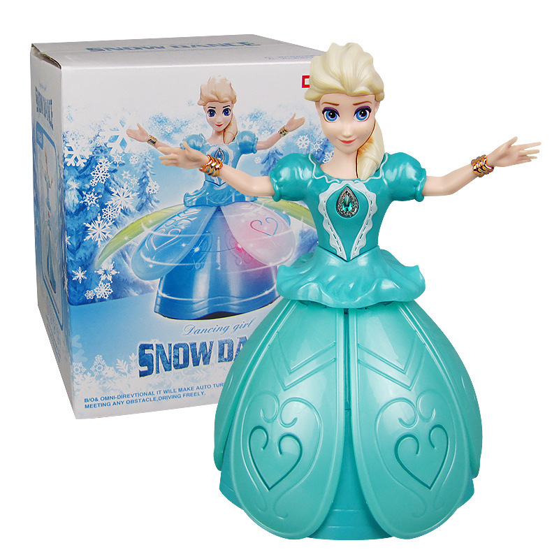Đèn lồng búp bê công chúa elsa có đèn và nhạc dễ thương- đồ chơi công chúa cho bé hình elsa - đèn trung thu - đồ chơi trung thu