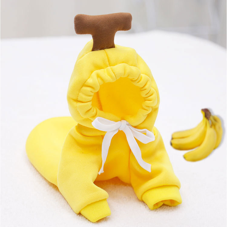 Áo nỉ hoodie hình trái cây, con ếch cute dành cho chó mèo, đủ mẫu, đủ size AT10-19
