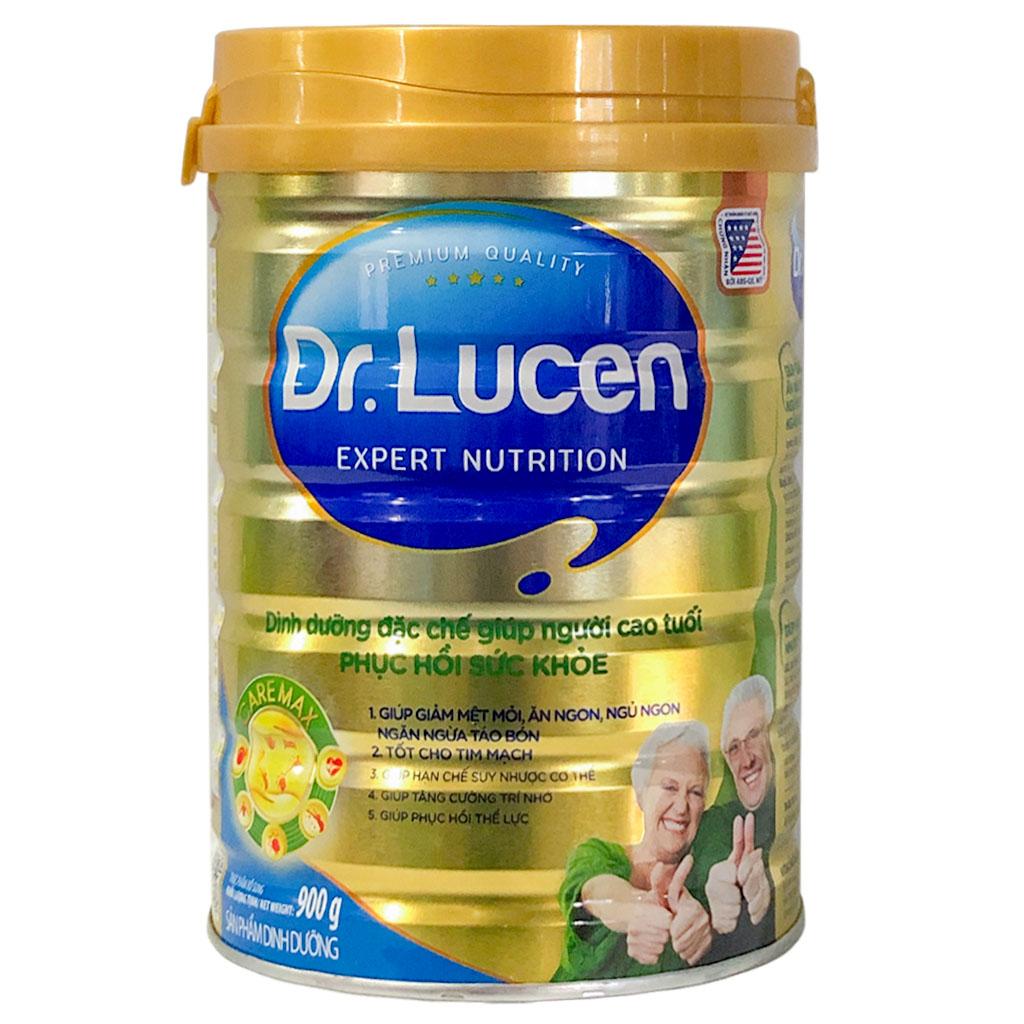 Sữa Bột Nutifood Dr.Lucen CareMax Hộp 900g (Dinh dưỡng đặc chế giúp người cao tuổi PHỤC HỒI SỨC KHỎE)