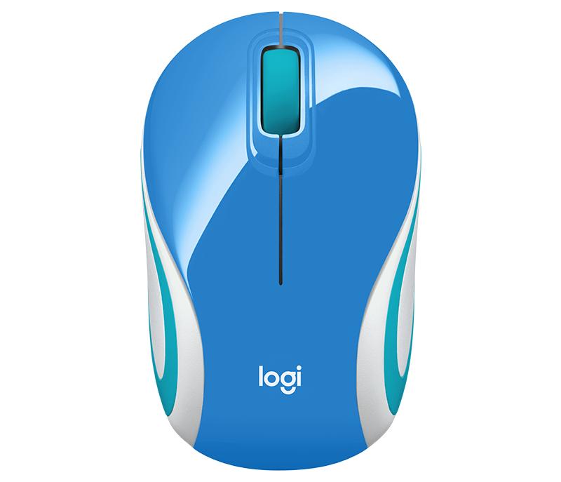 Chuột không dây logitech m187 xanh dương