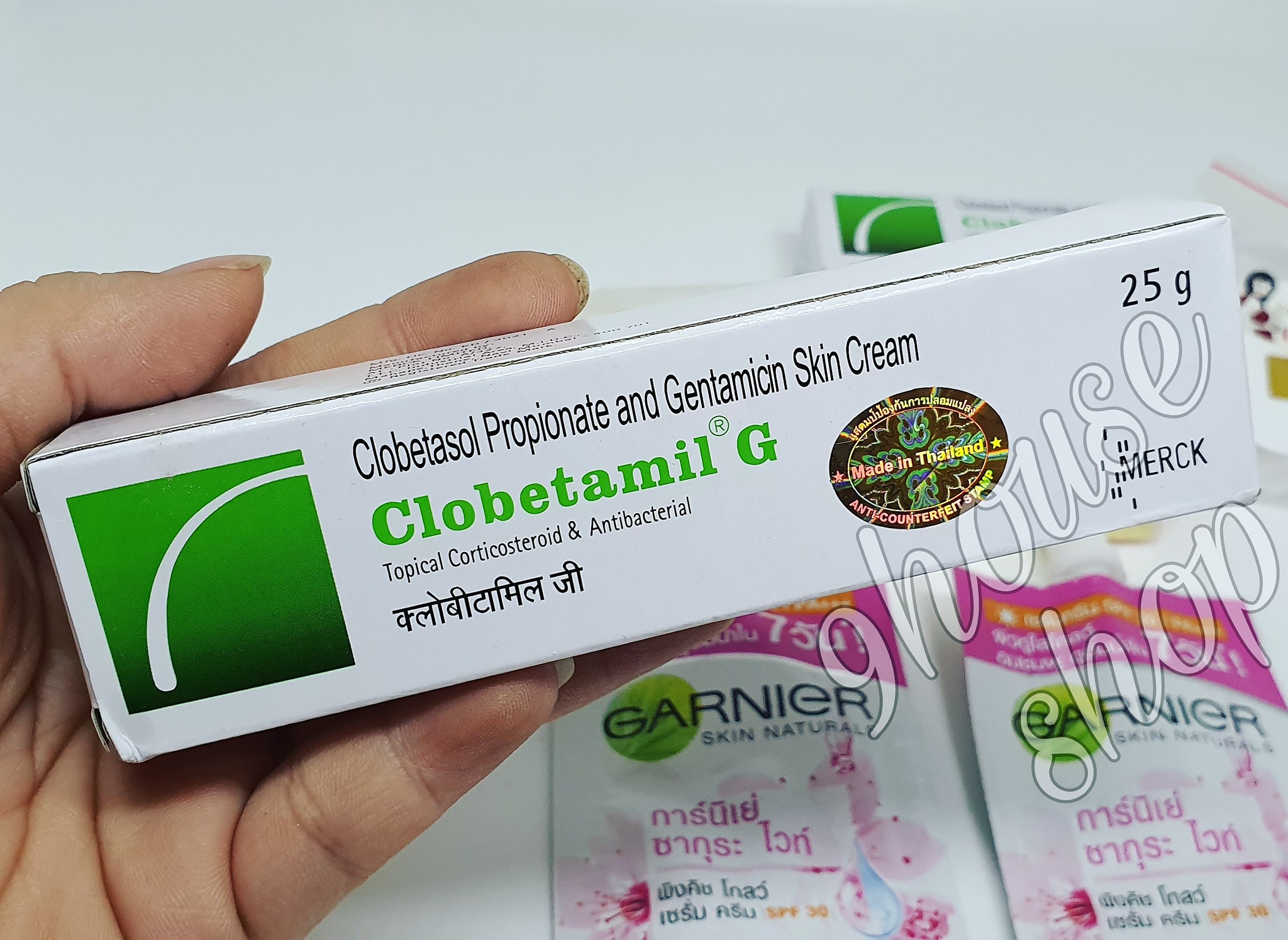 01 Bộ Clobetamil G Thái Lan 5 Món (SET GÓI)