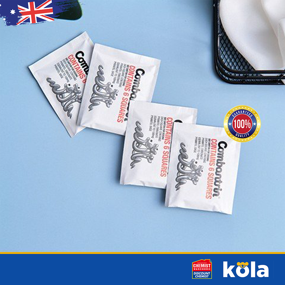 Socola tẩy giun cho bé Combantrin Chocolate Squares 24 miếng (LZD2)