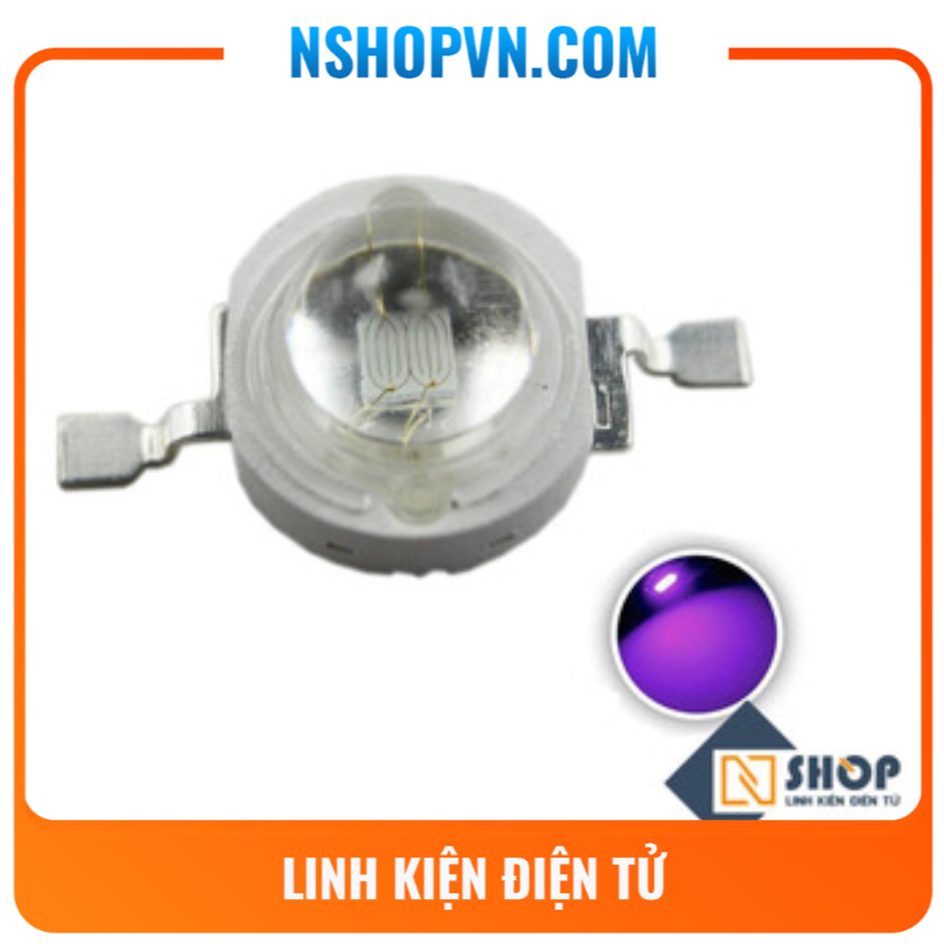 Led uv 3w cực tím