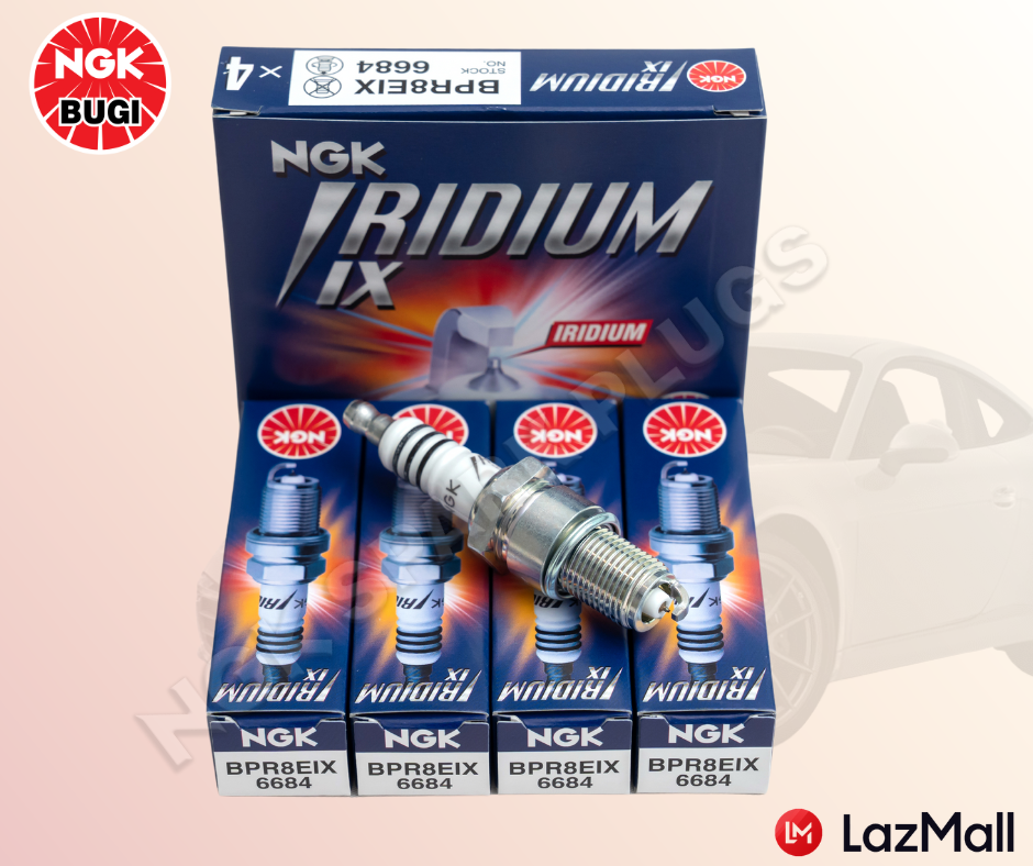 Bugi Ô tô BPR8EIX (1 hộp 4 con)