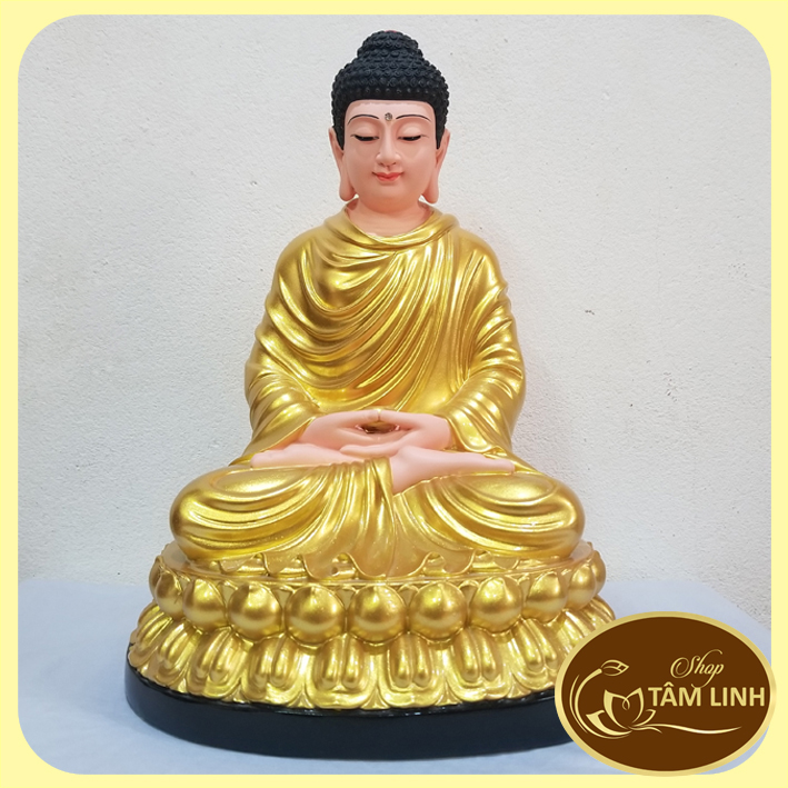 Tượng Phật Bổn Sư Thích Ca Mâu Ni - cao 30cm nhựa composite