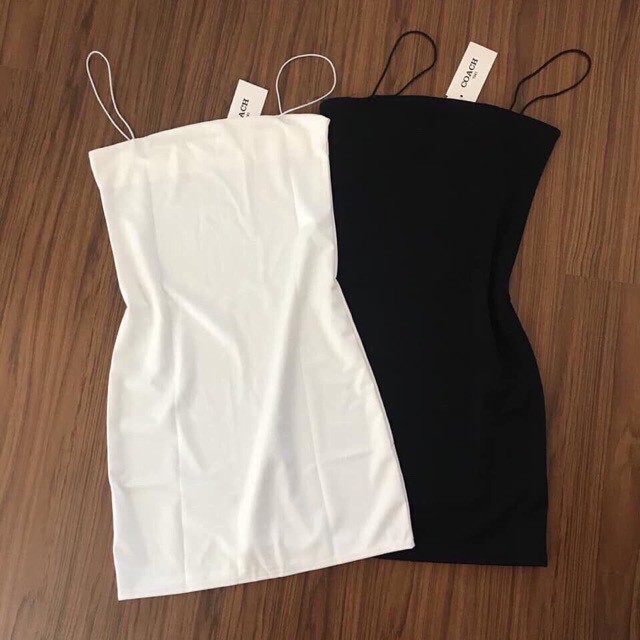 Váy Body 2 Dây Chun Dáng Ngắn