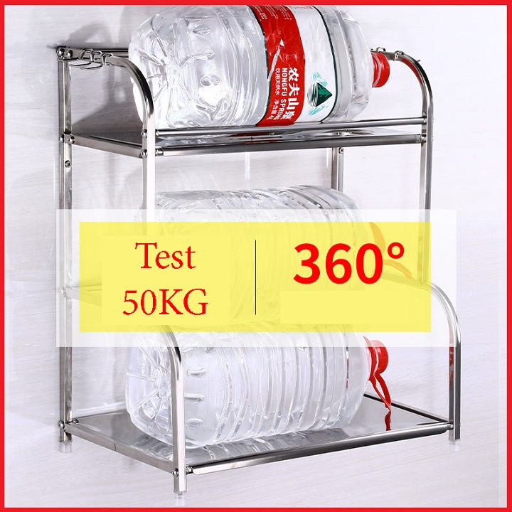 Kệ gia vị inox 2 tầng 30x22x45