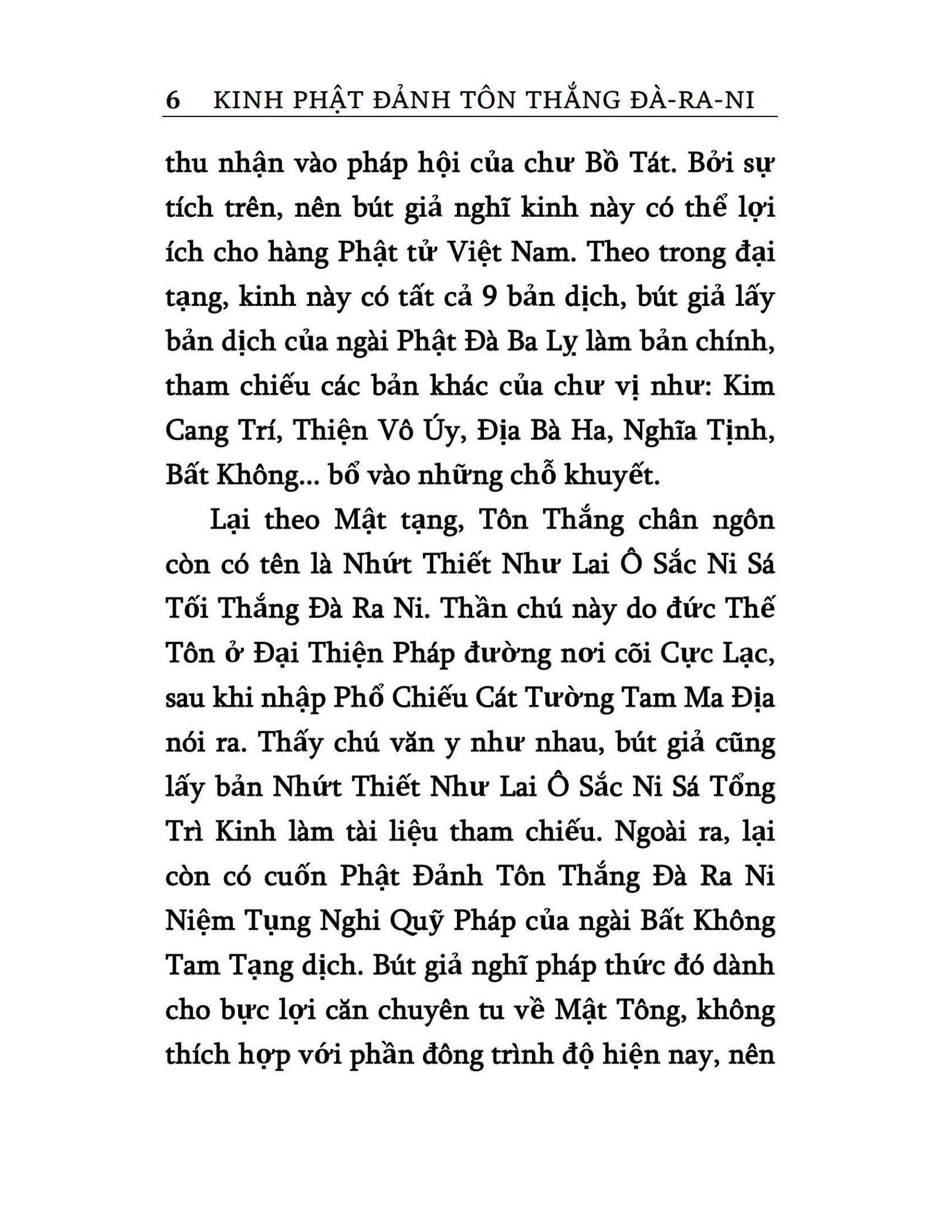 Sách Kinh Phật Đảnh Tôn Thắng Đà Ra Ni