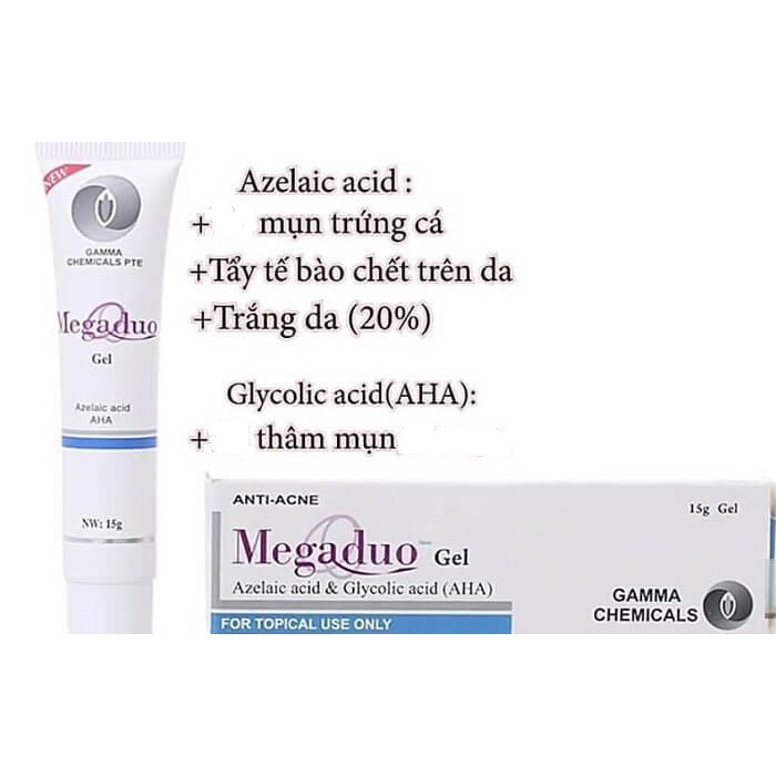 Gel giảm mụn, thâm mụn Megaduo