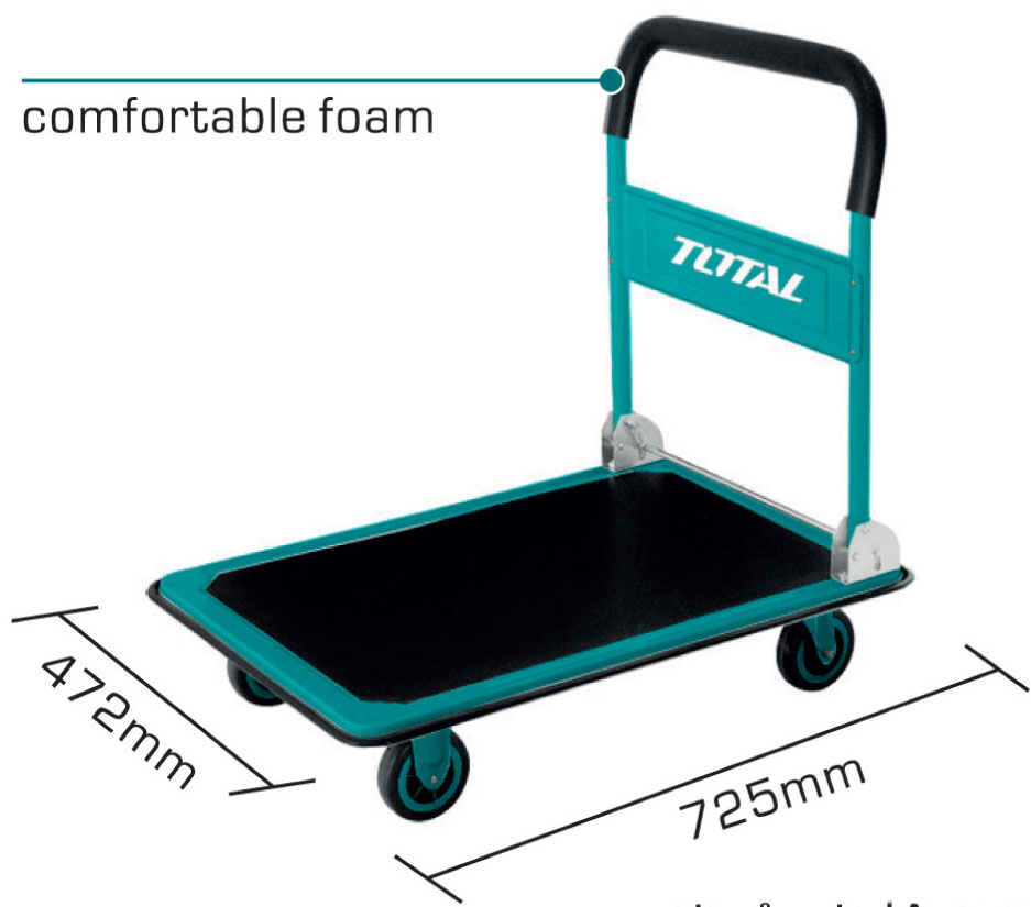 Xe đẩy hàng có thể gập lại Total THTHP11502