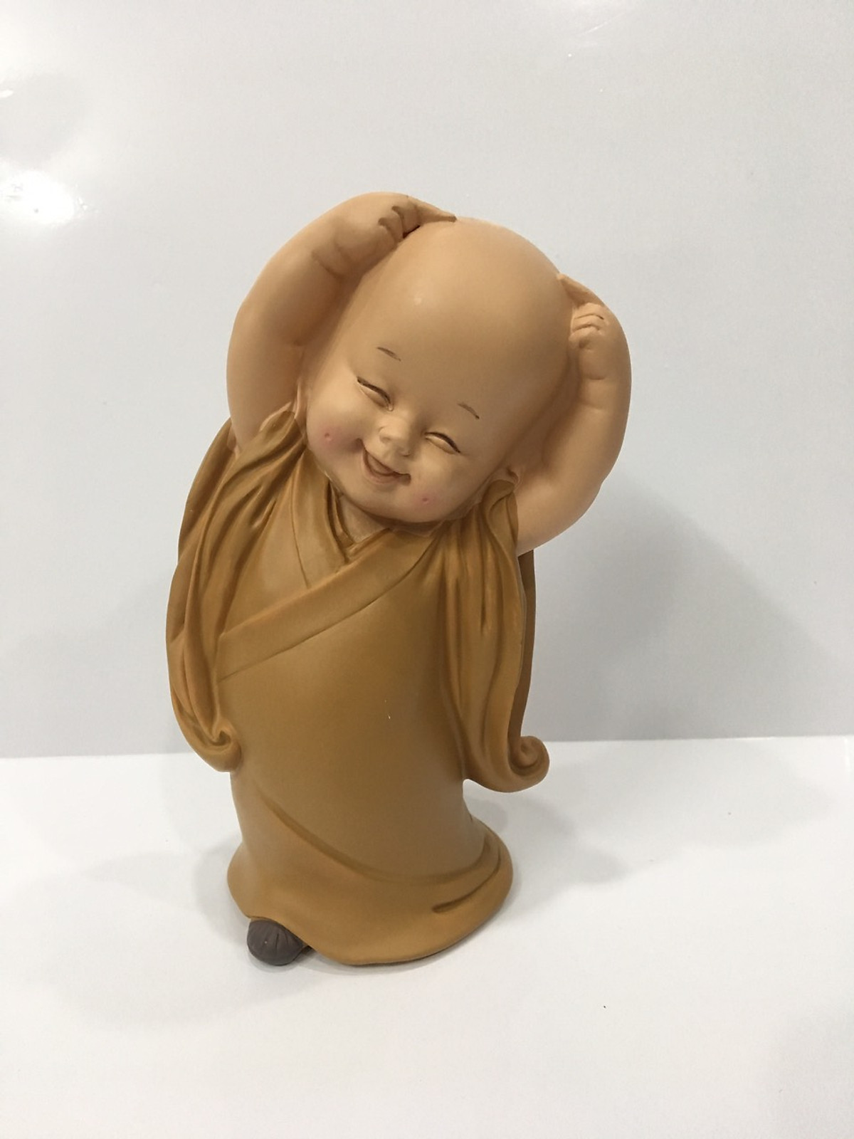 [HCM]Bộ tượng 3 chú tiểu vui vẻ - 16.5cm