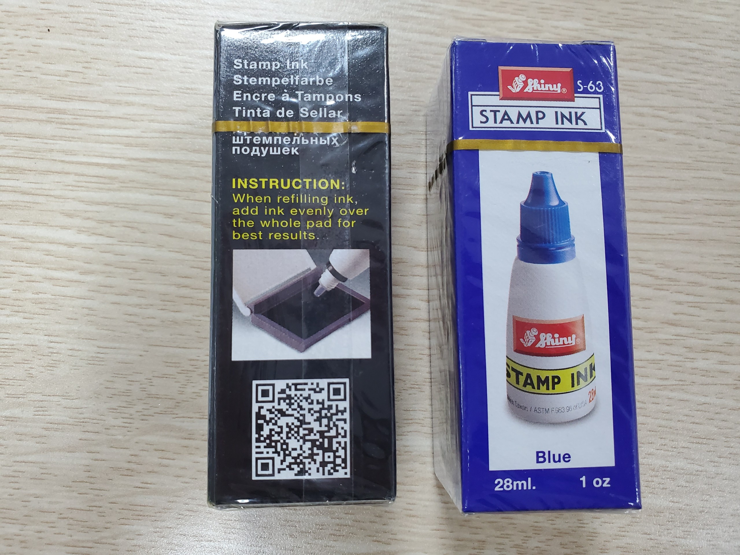 Mực dấu Shiny 28ml ( S61 S62 S63 ) ( Mực Shiny, Mực đổ con dấu )