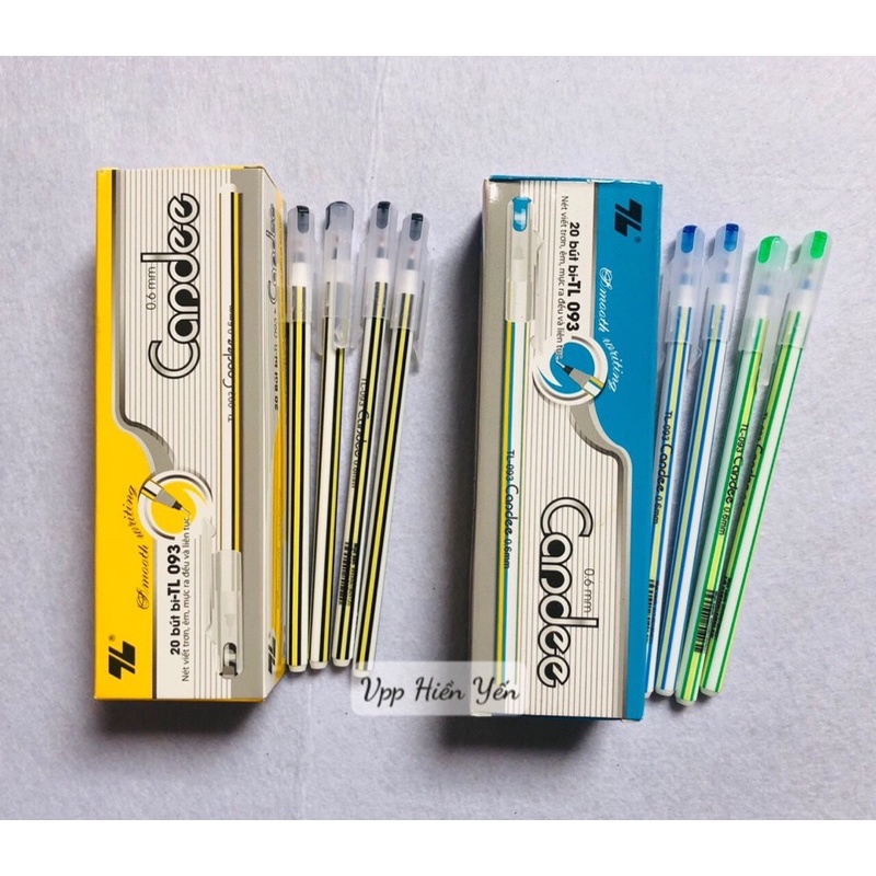 Hộp 20 bút bi nến Candee mã 093