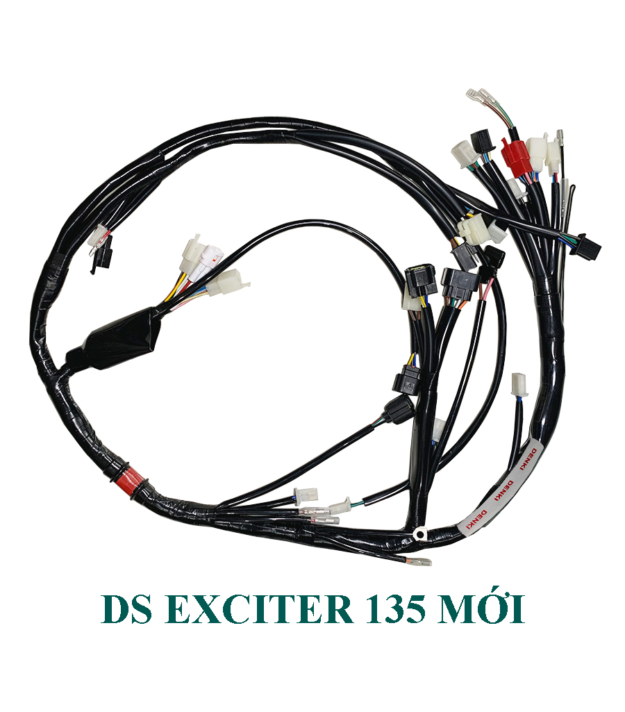 Dây điện sườn xe máy Exciter 135 Mới - Từ 2011 (Đời 5 Số)