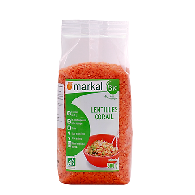 Markal Organic Coral Lentils