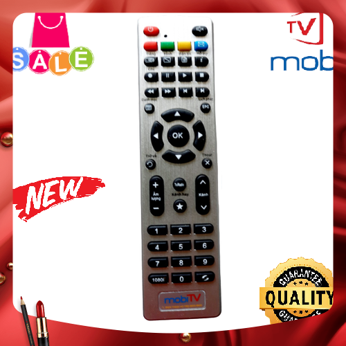 Remote Điều khiển từ xa đầu thu mobiTV -Truyền hình KTS.Hàng chất lượng tốt,mới 100%-Tặng kèm PIN