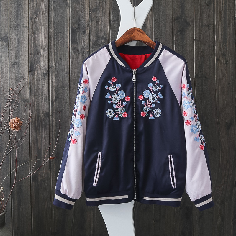[HCM]Áo khoác Bomber Nam Nữ thêu Rồng (2 LỚP MẶC ĐƯỢC 2 MẶT)