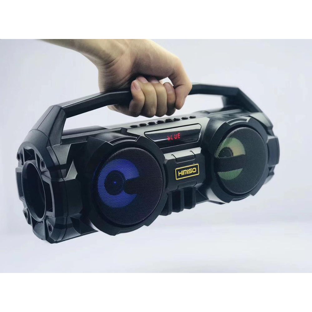 Loa Sách Tay KimisoS1 Bluetooth Có Đèn Led Kèm Micro Hát Karaoke