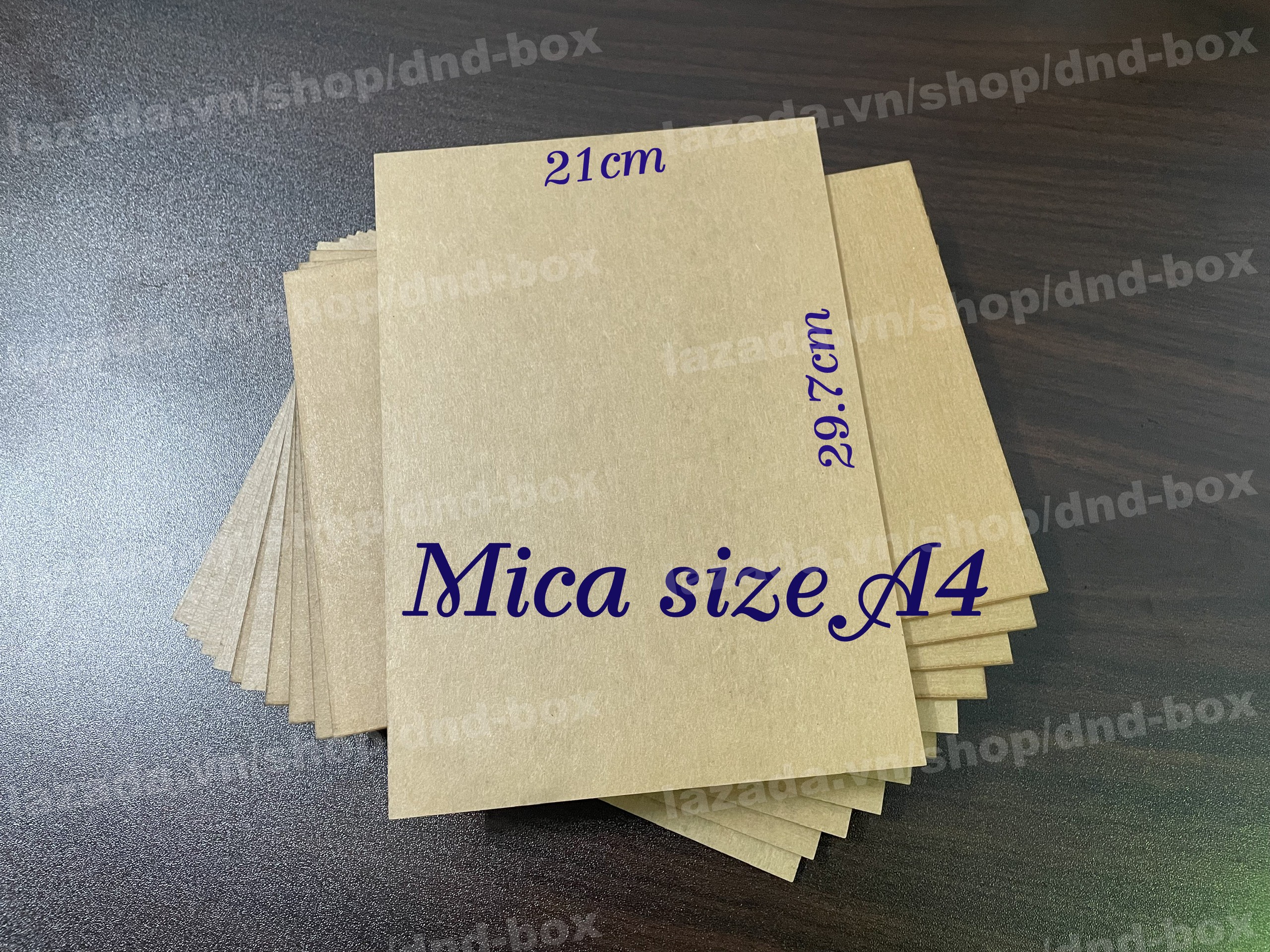 Tấm mica size A4 (21cm x 29,7cm) dày từ 2mm đến 5mm