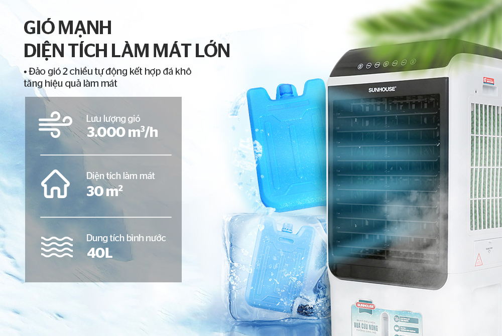 Máy làm mát không khí Sunhouse SHD7726