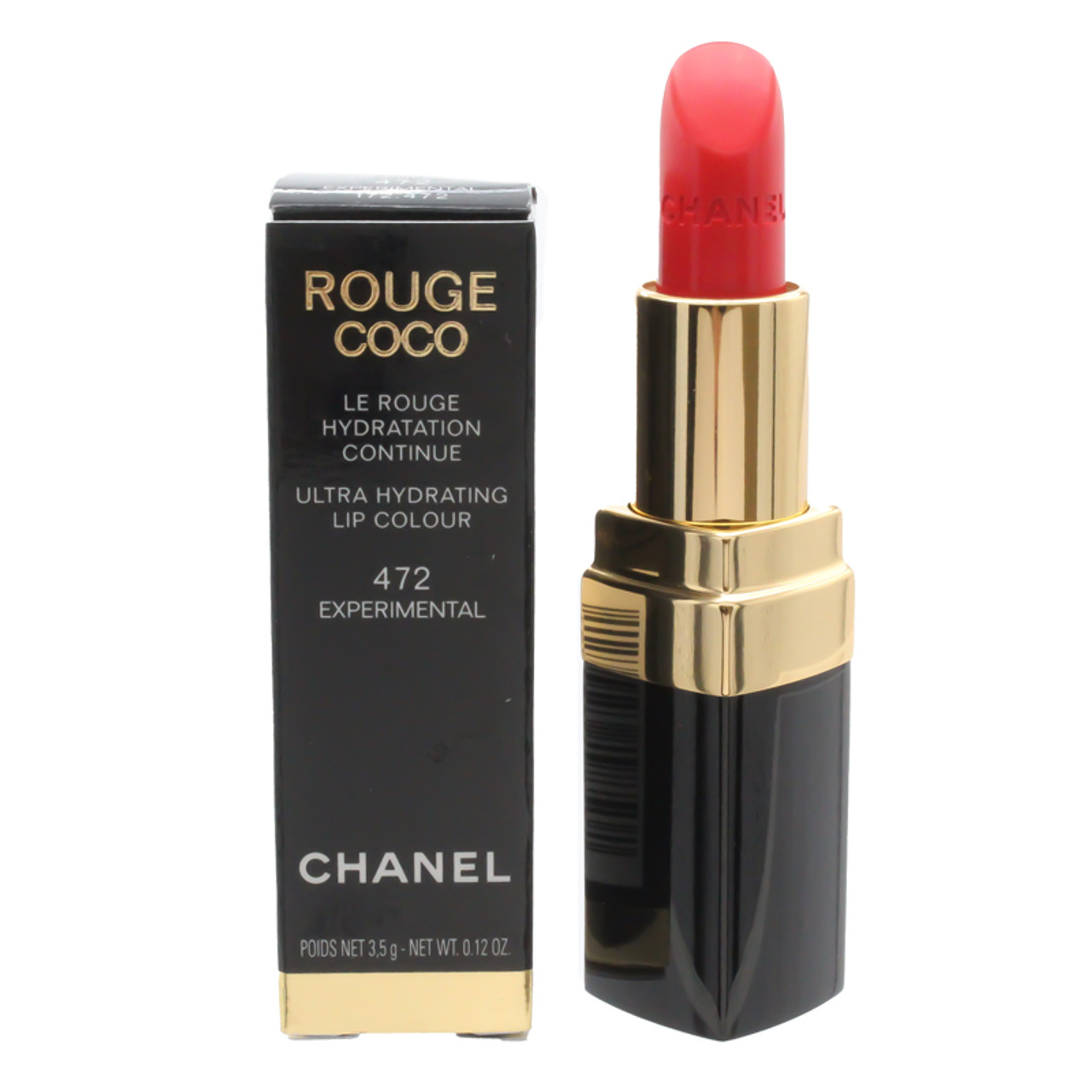 Son Chanel Rouge Coco Lipstick 472 Experimental Rare Màu Hồng Cam |  