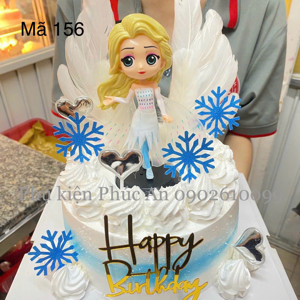 [HCM]Búp bê EIsa mini trang trí bánh kem dễ thương