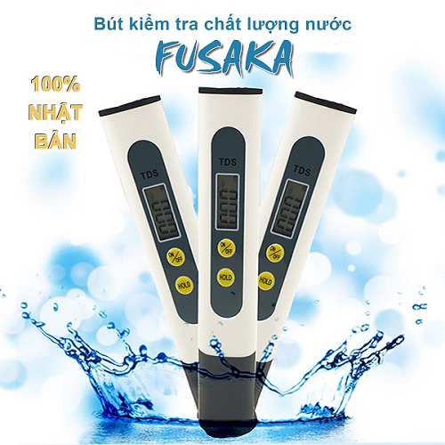 Bút thử nước sạch FUSAKA Nhật Bản bút đo độ mặn kiểm tra chất lượng nước cao cấp thích hợp đo nước sạch cho e bé