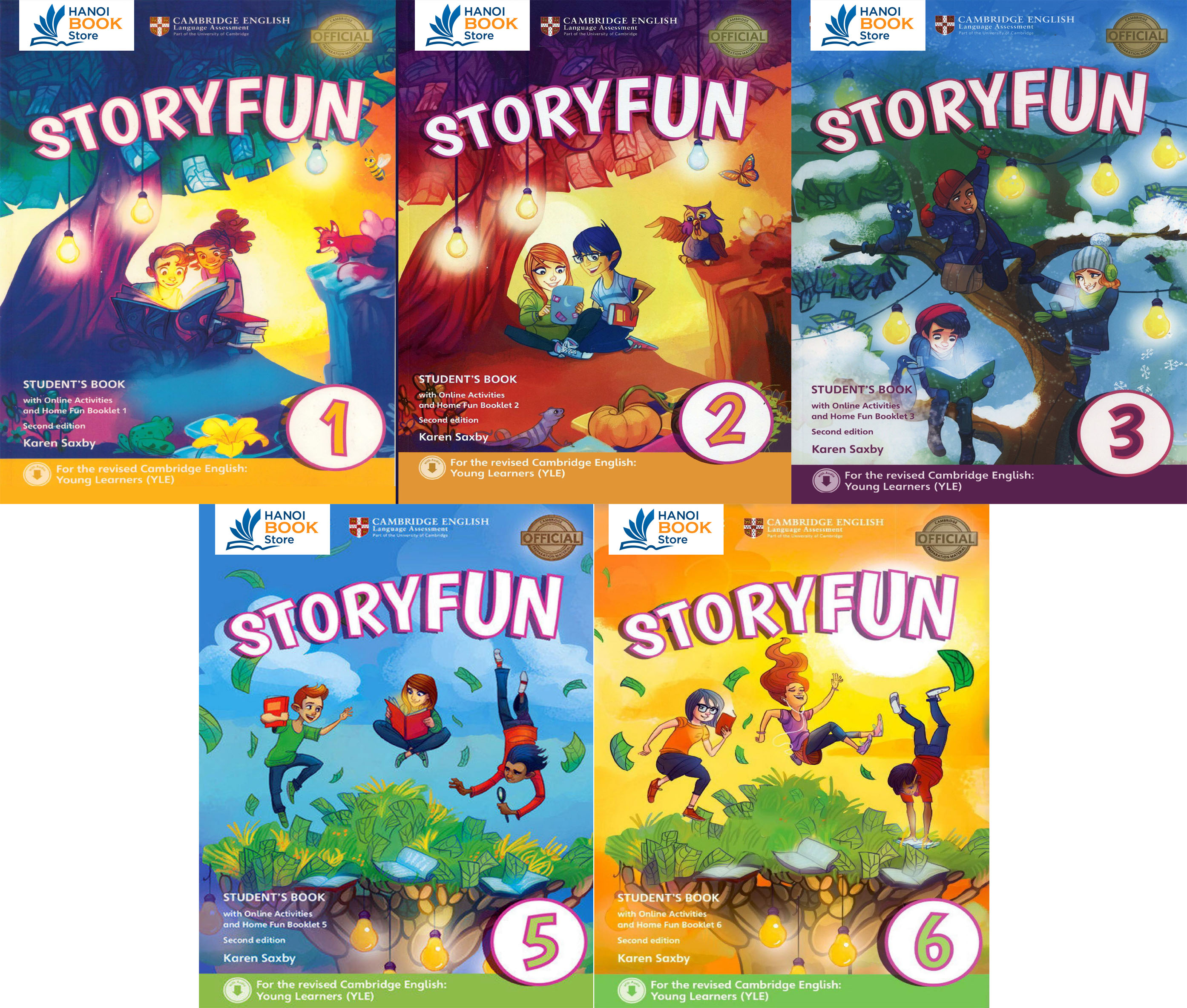 Storyfun 1,2,3,4,5,6 student's book