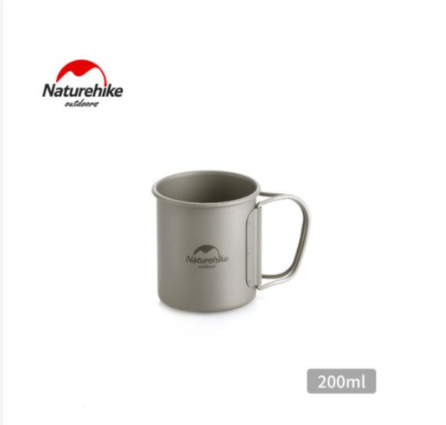 Cốc Titanium siêu nhẹ Glamping NatureHike NH20CJ005