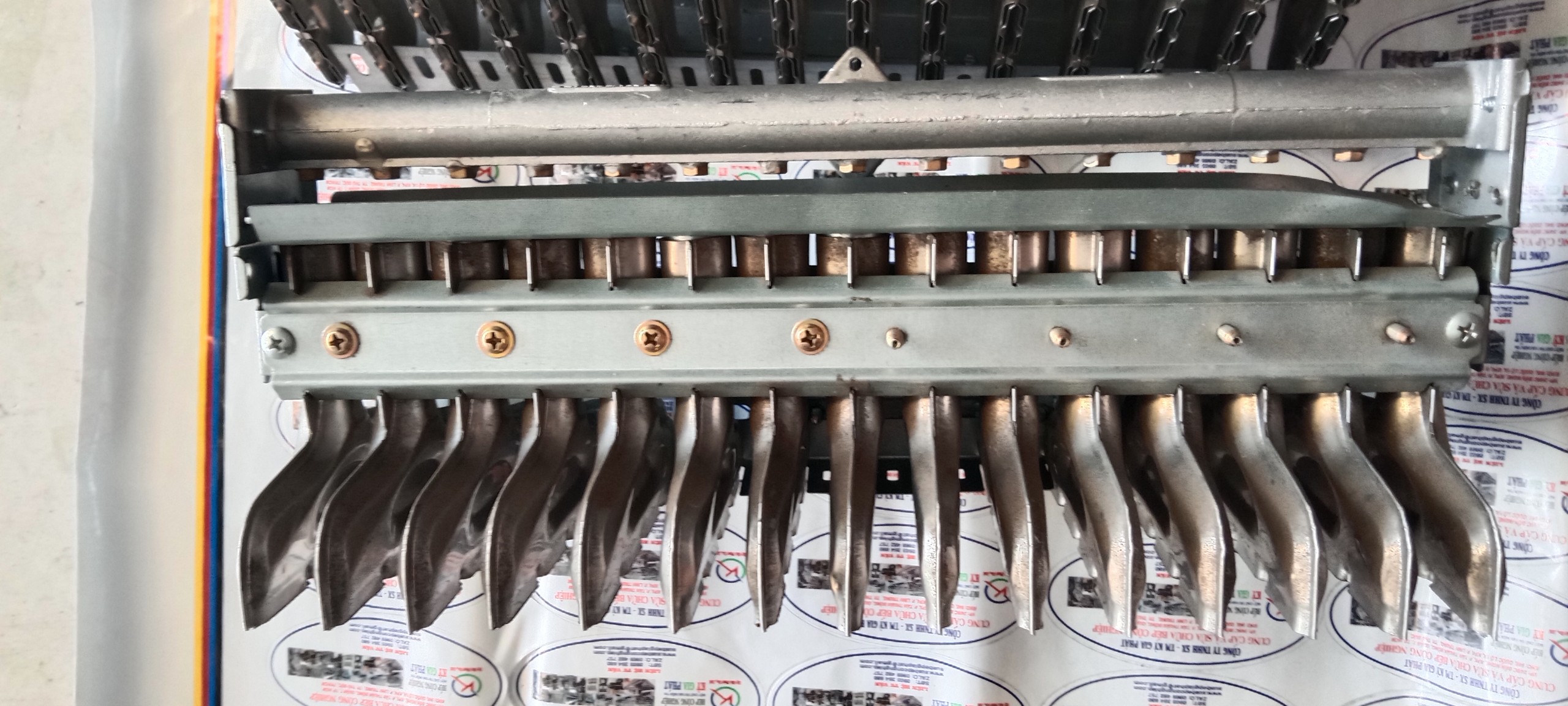 Pép đốt tủ cơm gas, Bộ đốt tủ cơm