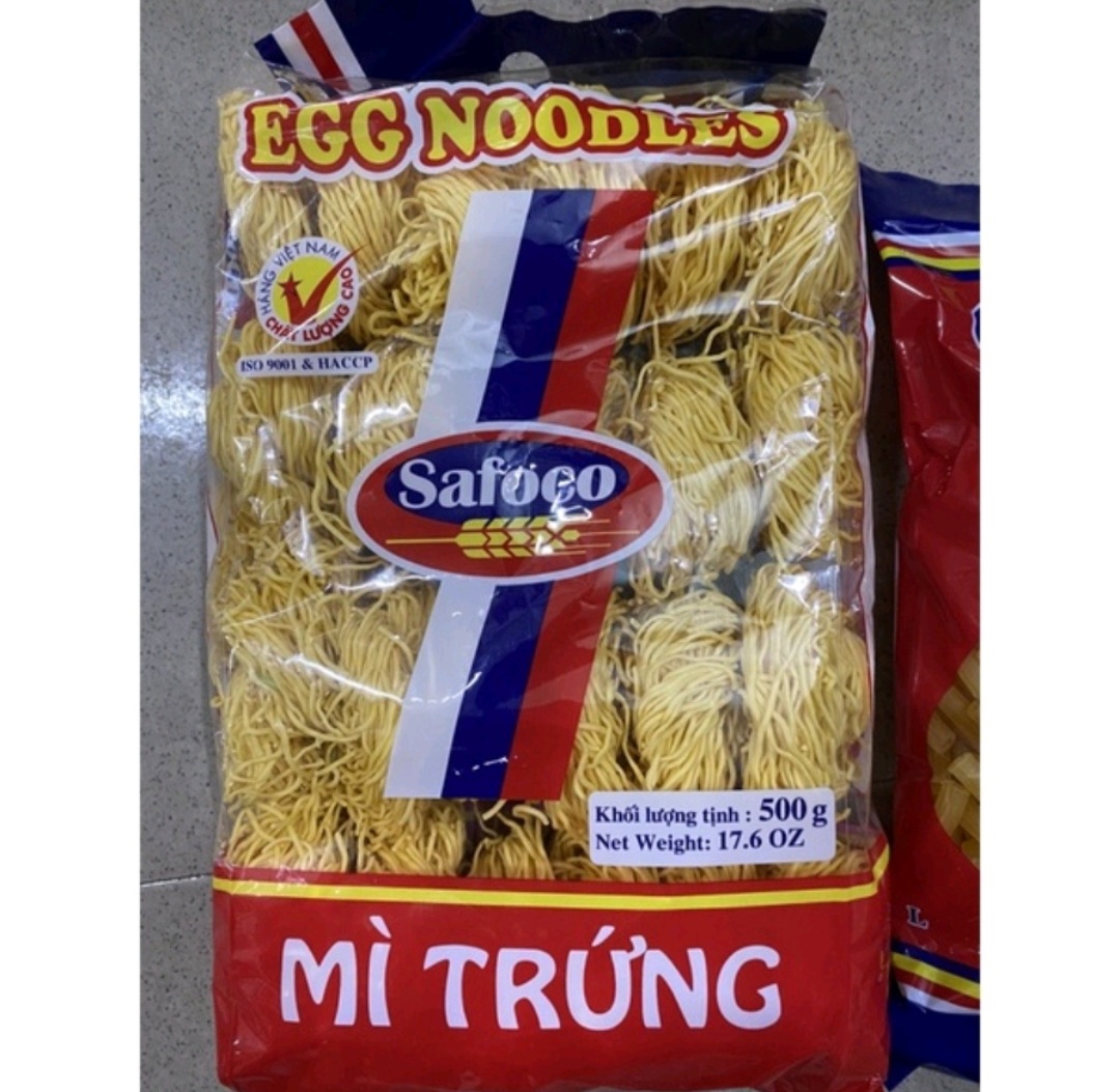 Mì Trứng, Nui ống Safoco