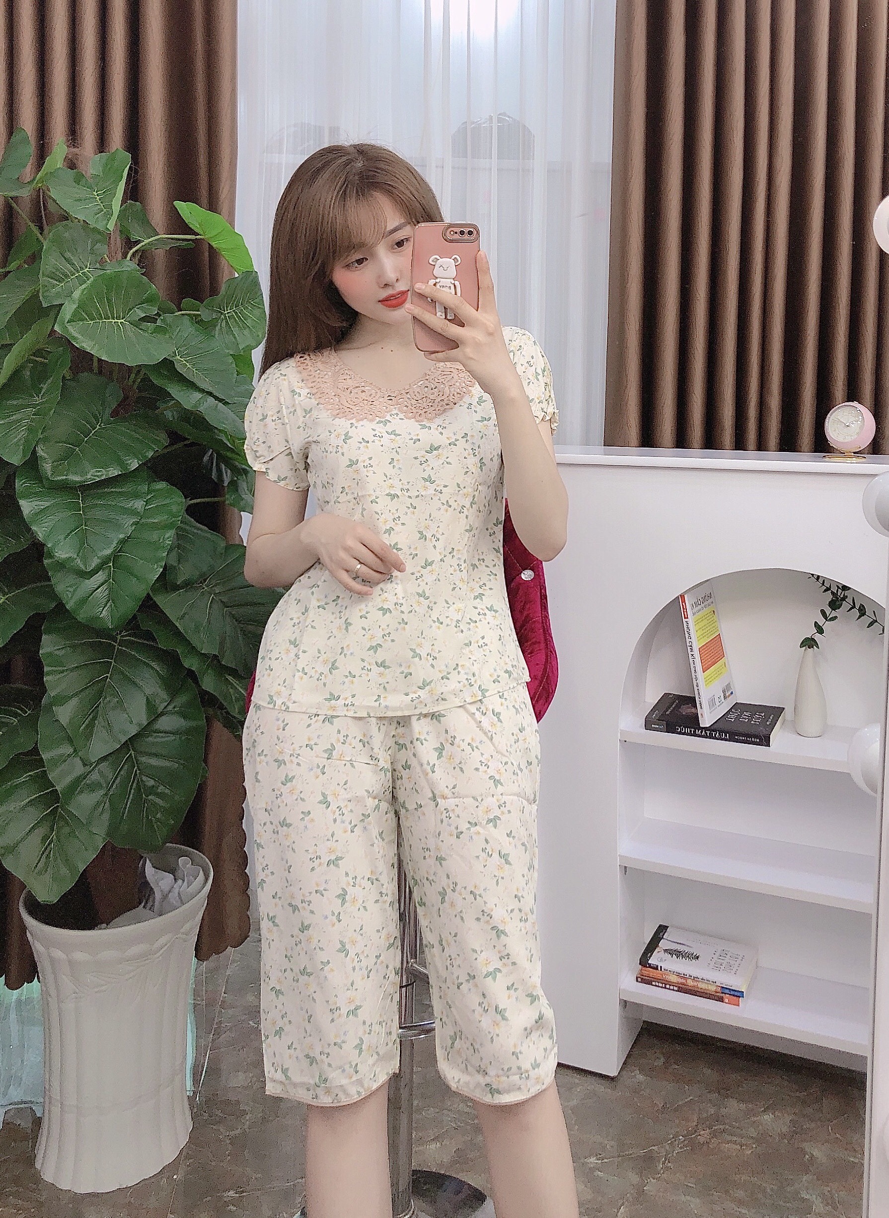ĐỒ BỘ LỤA LỬNG MẶC NHÀ SIZE 40-69KG