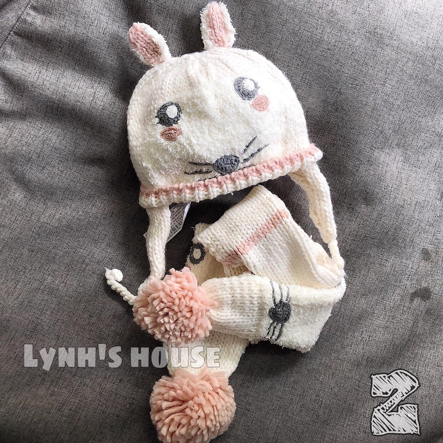 Set nón len và khăn choàng cổ Zara Baby cho bé