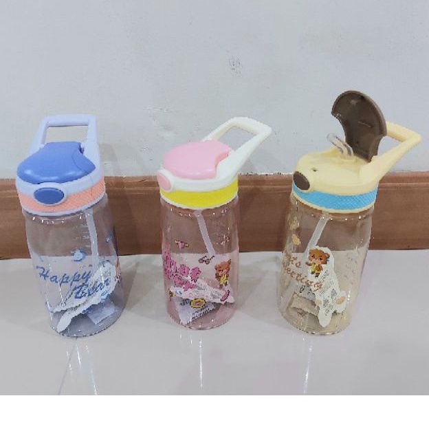 Bình Nước Trẻ Em Ống Hút 500 ml