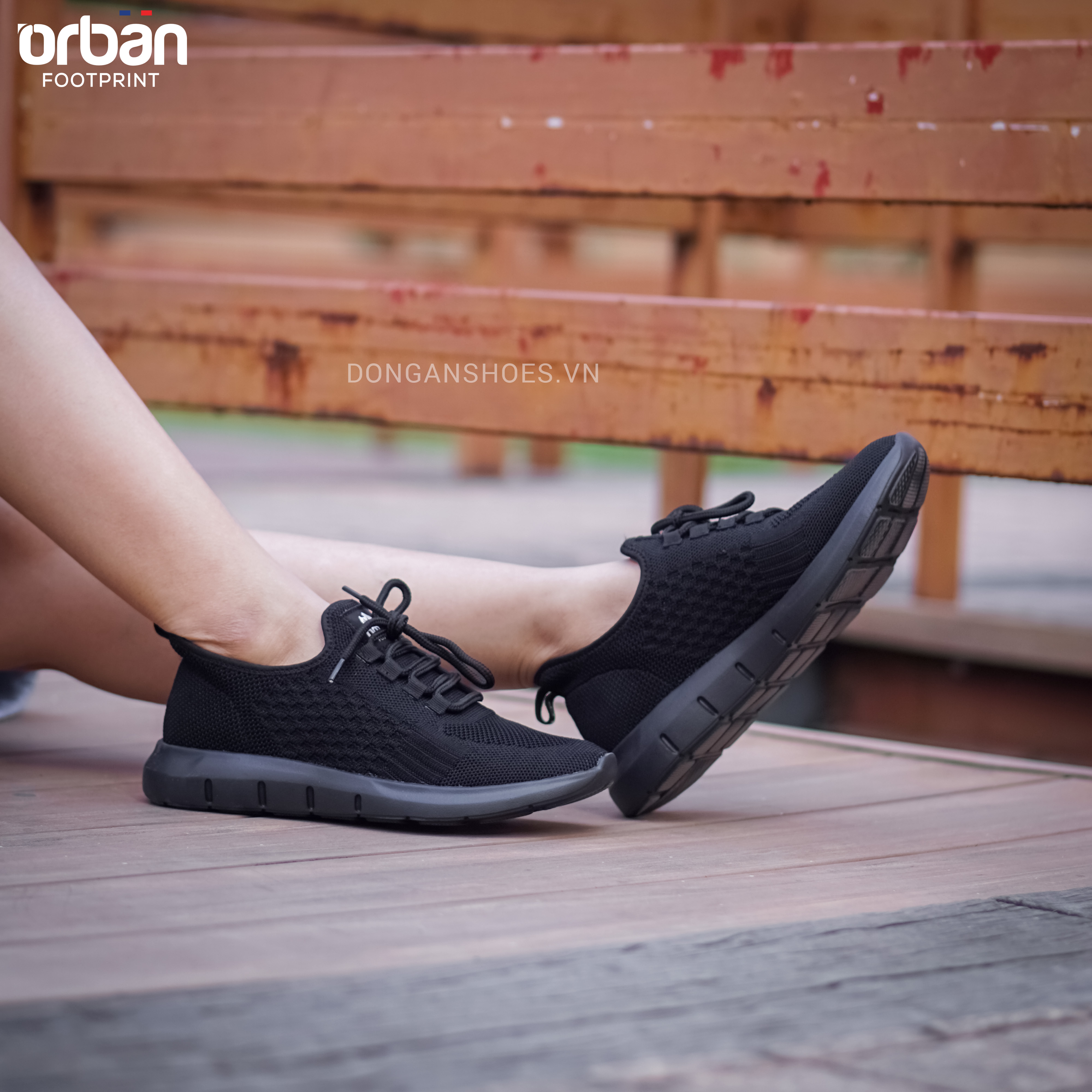 Giày thể thao Unisex Urban TM2124 đen