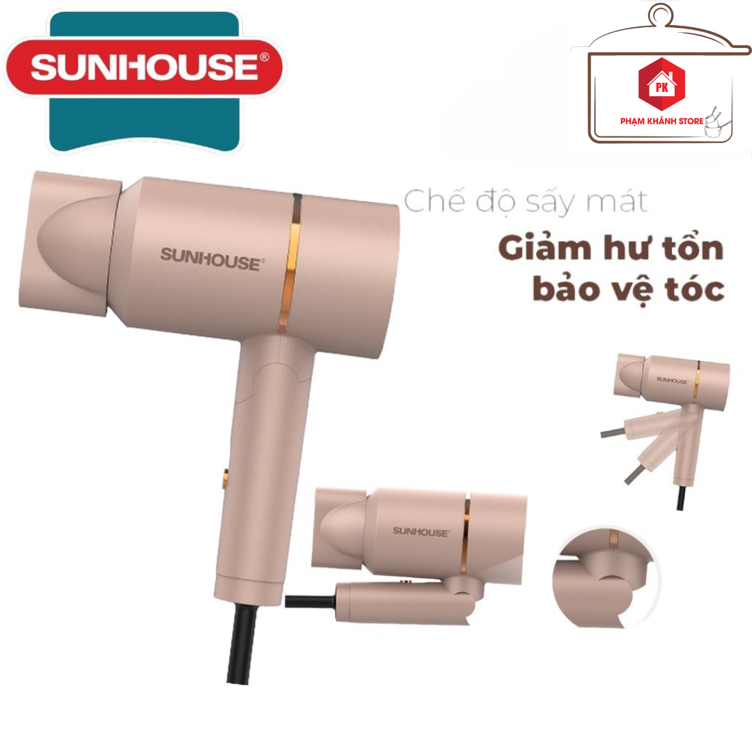 Máy sấy tóc sunhouse hàng chính hãng bảo hành 12 tháng
