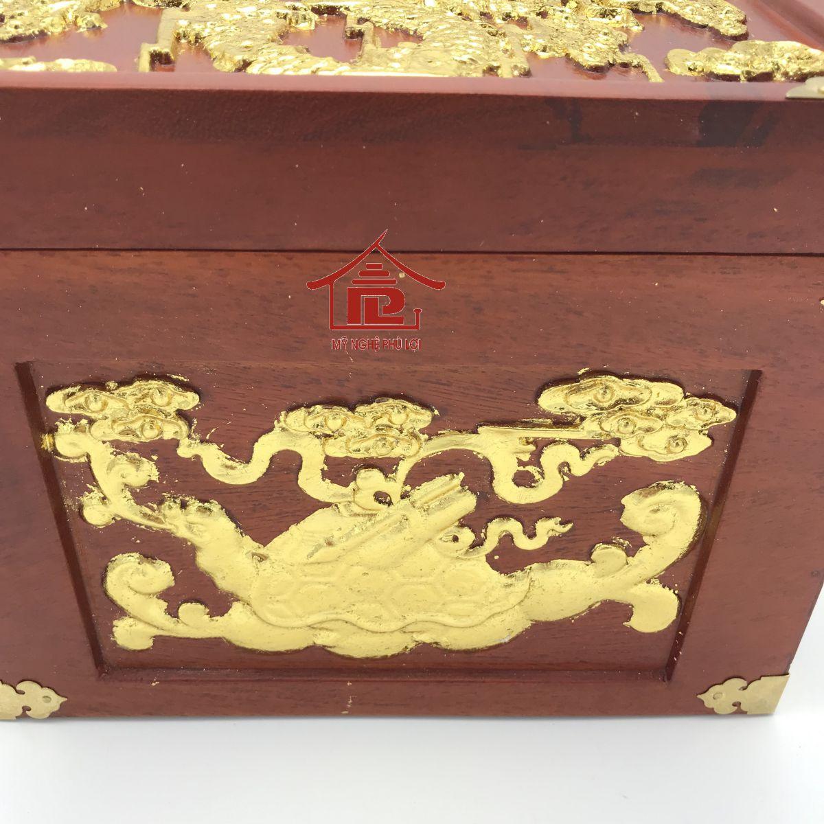 Hộp đựng vật dụng cao cấp (tráp tứ linh)