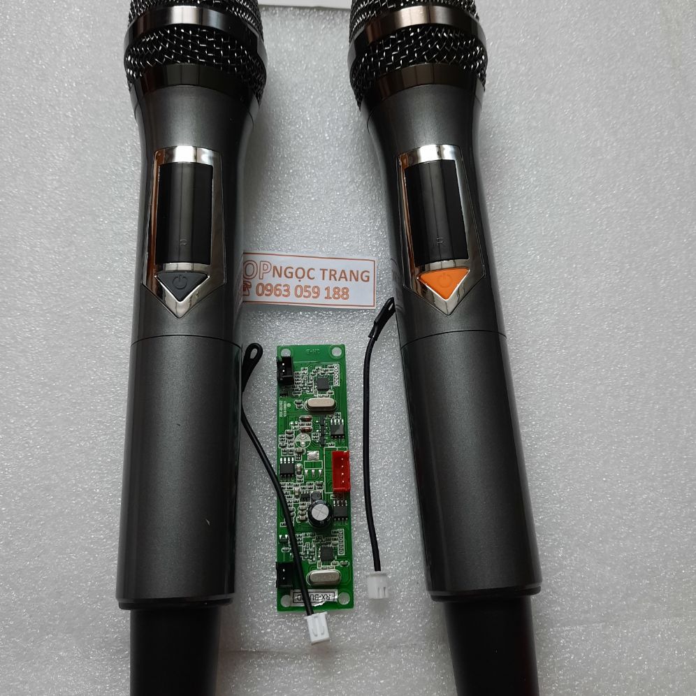 Micro không dây uhf cho loa kẹo kéo - giá 1 cặp