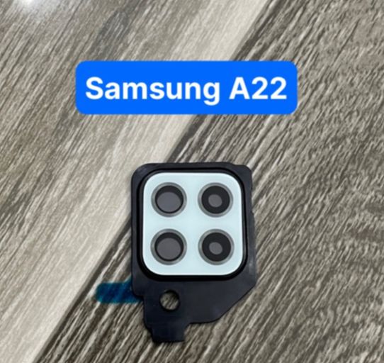bộ kính camera samsung A22 (kính liền vành)