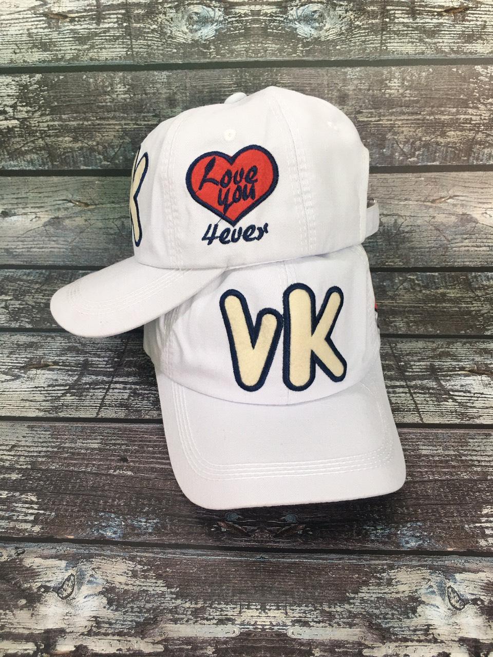 Nón kết cặp đôi 2 nón tình nhân VK CK (2 NÓN)