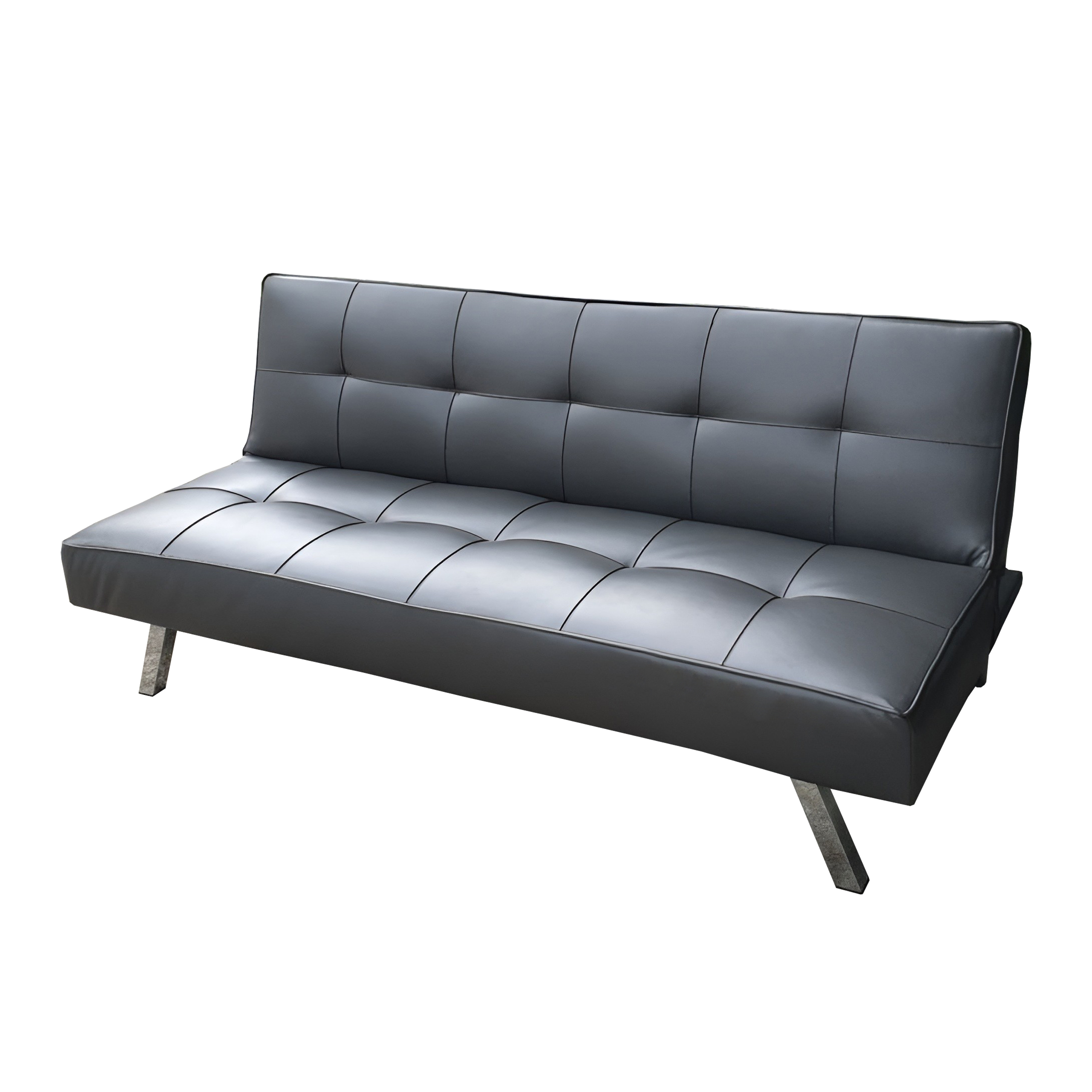 Ghế Sofa Bed Giường Nằm Da Đen 1m7 Siêu Rẻ