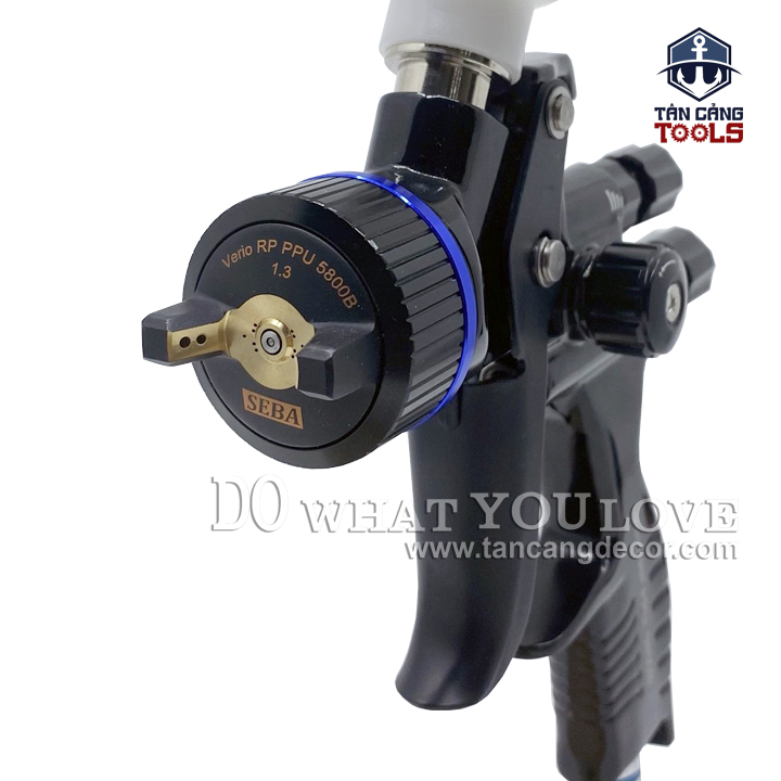 [Trả góp 0%] Súng Phun Sơn Seba 5800B 1.3 mm RP 600 cc