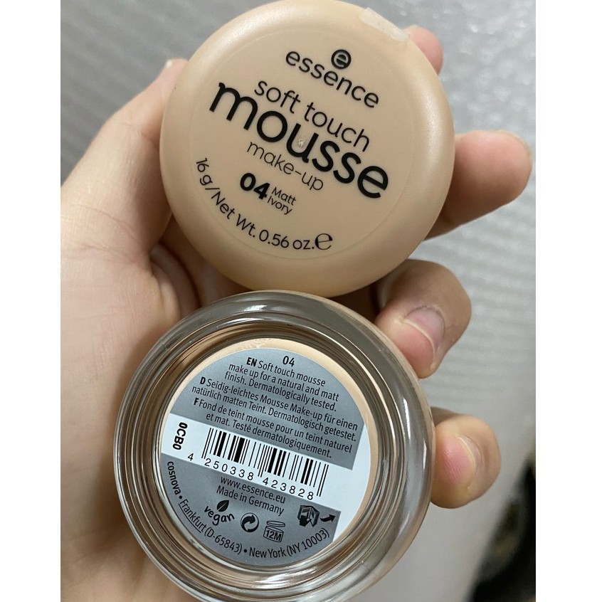 Phấn tươi Đức essence soft touch mousse 16g