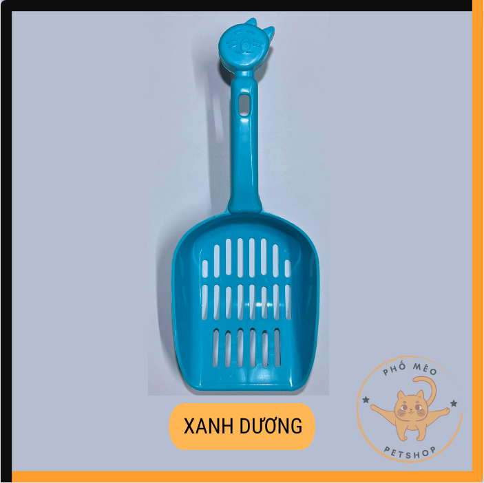 Xẻng xúc cát mèo hình đầu mèo